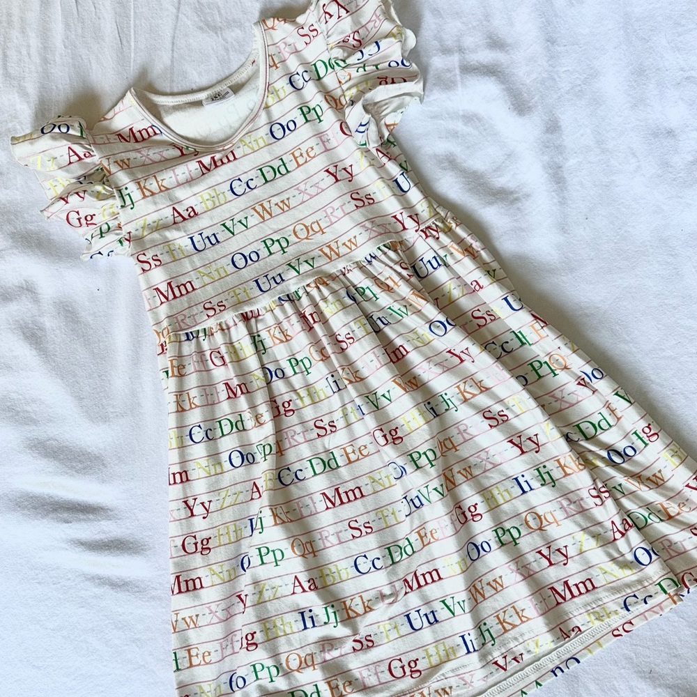 Girls Size. 2XL Back to School Dress
